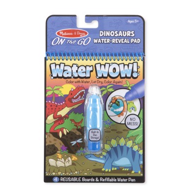 Melissa & Doug On the Go Water Wow! Reusable Water-Reveal Activity Pad – Dinosaurs   568086332